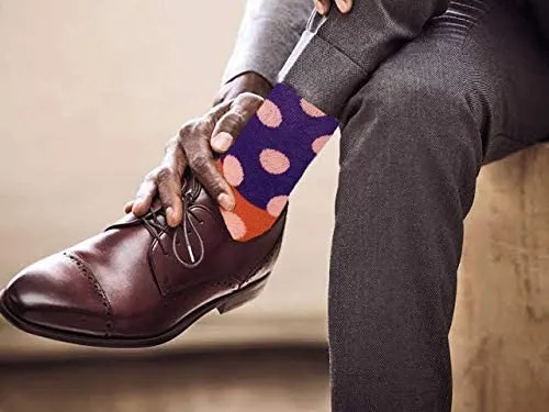 Dress Socks | Assorted Fancy Design | Men's 12 Pairs