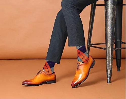 Dress Socks | Assorted Fancy Design | Men's 12 Pairs