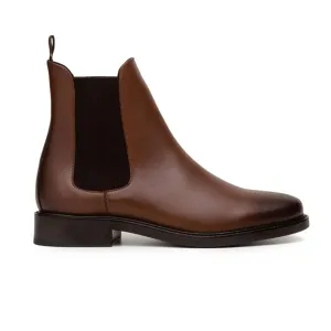 'Dylan' Unisex Chelsea vegan boots by Ahimsa - cognac