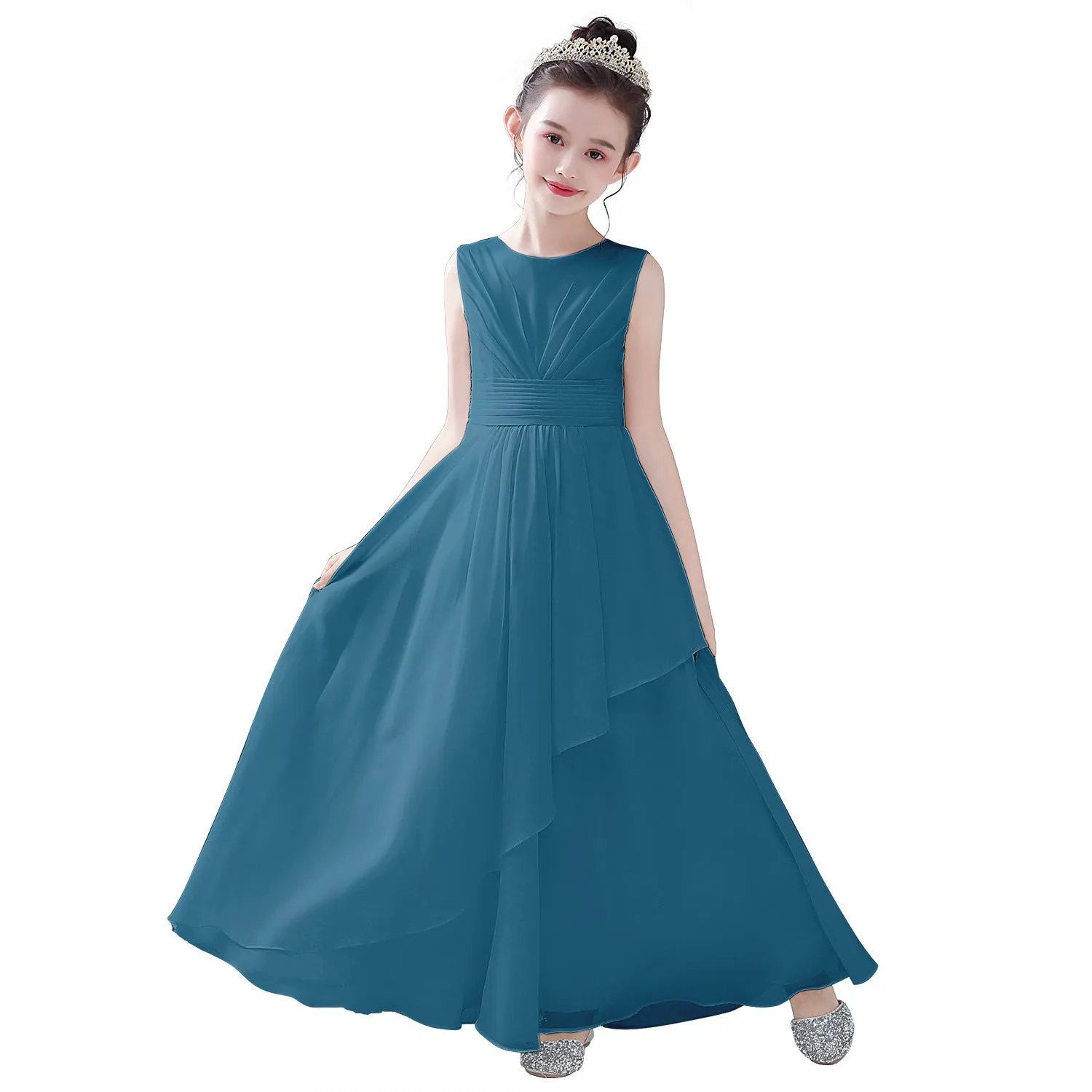 Elegant Princess Style Timeless Elegance Perfect Little Lady's Charm Flowing Skirt for a Fairy Tale Look