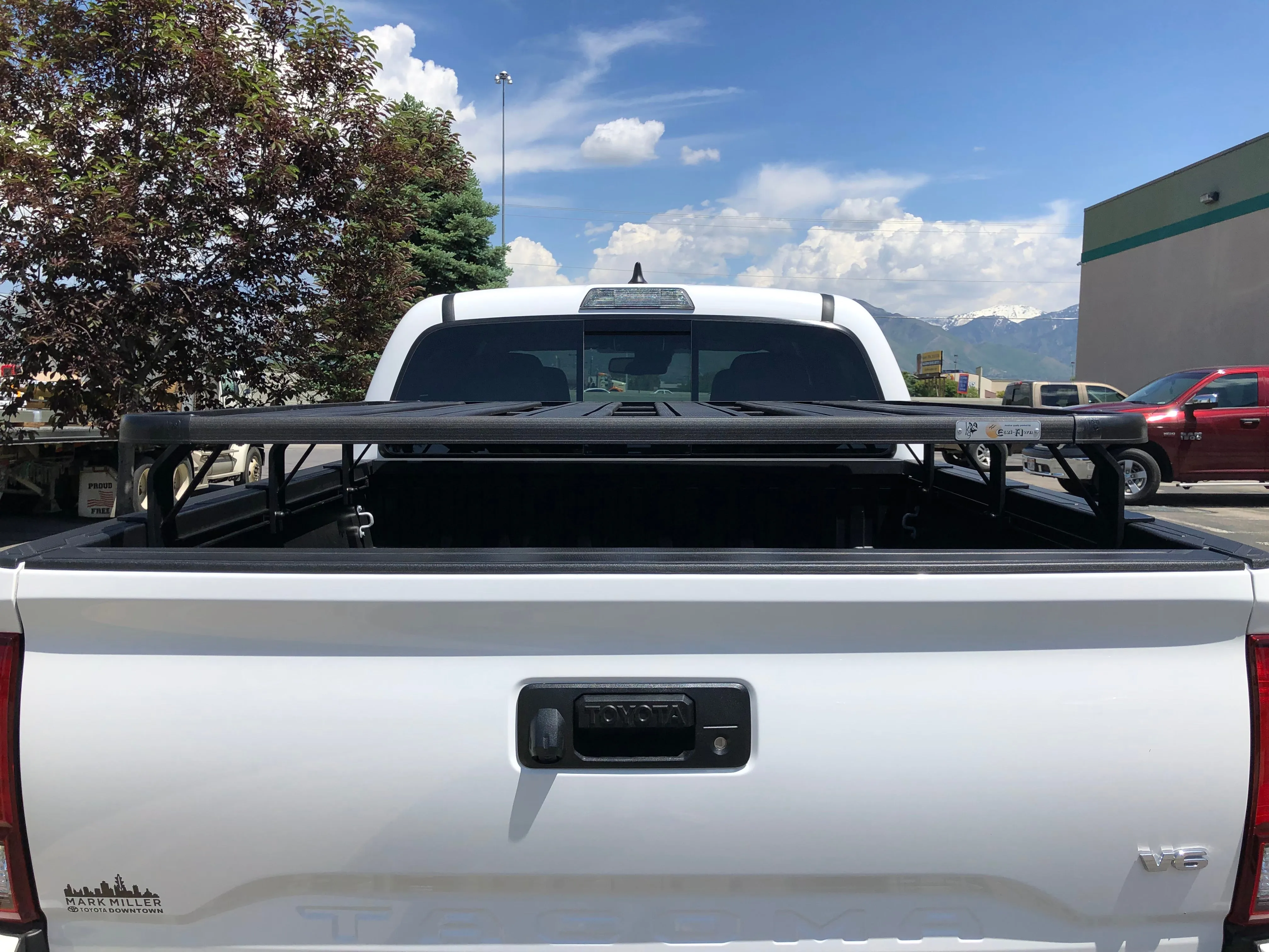 Equipt Toyota Tacoma K9 Bed Rail Rack Kit