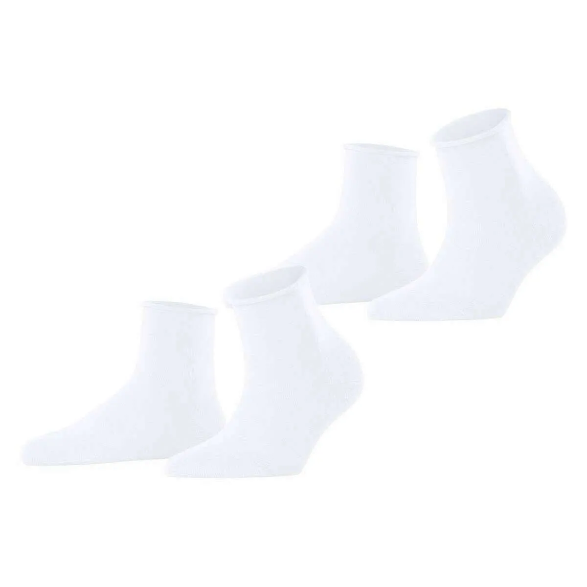 Esprit Basic Pure 2 Pack Short Socks - White