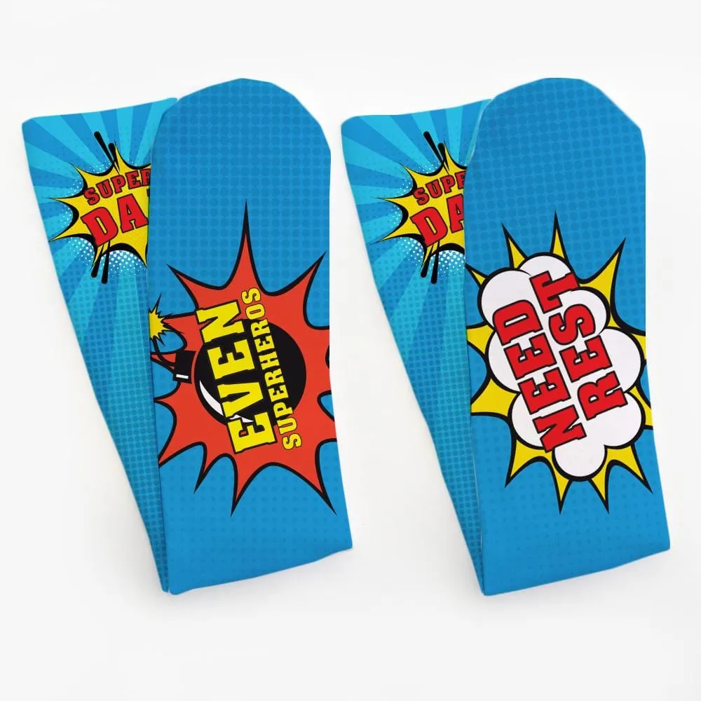 Even Superheros Need Rest Personalized Tube Socks