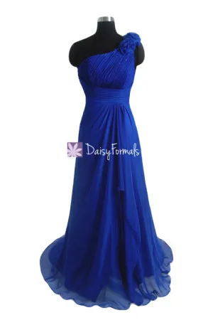 Fashionable Prom Dress Long Sapphire Blue Party Dress Dark Blue Evening Dress (PR28480)