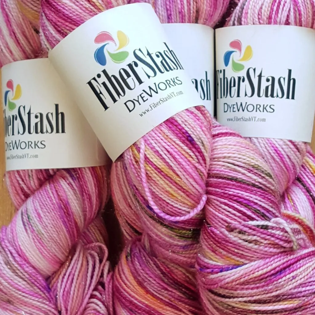 Fiber Stash Twinkle Toes Sock Yarn