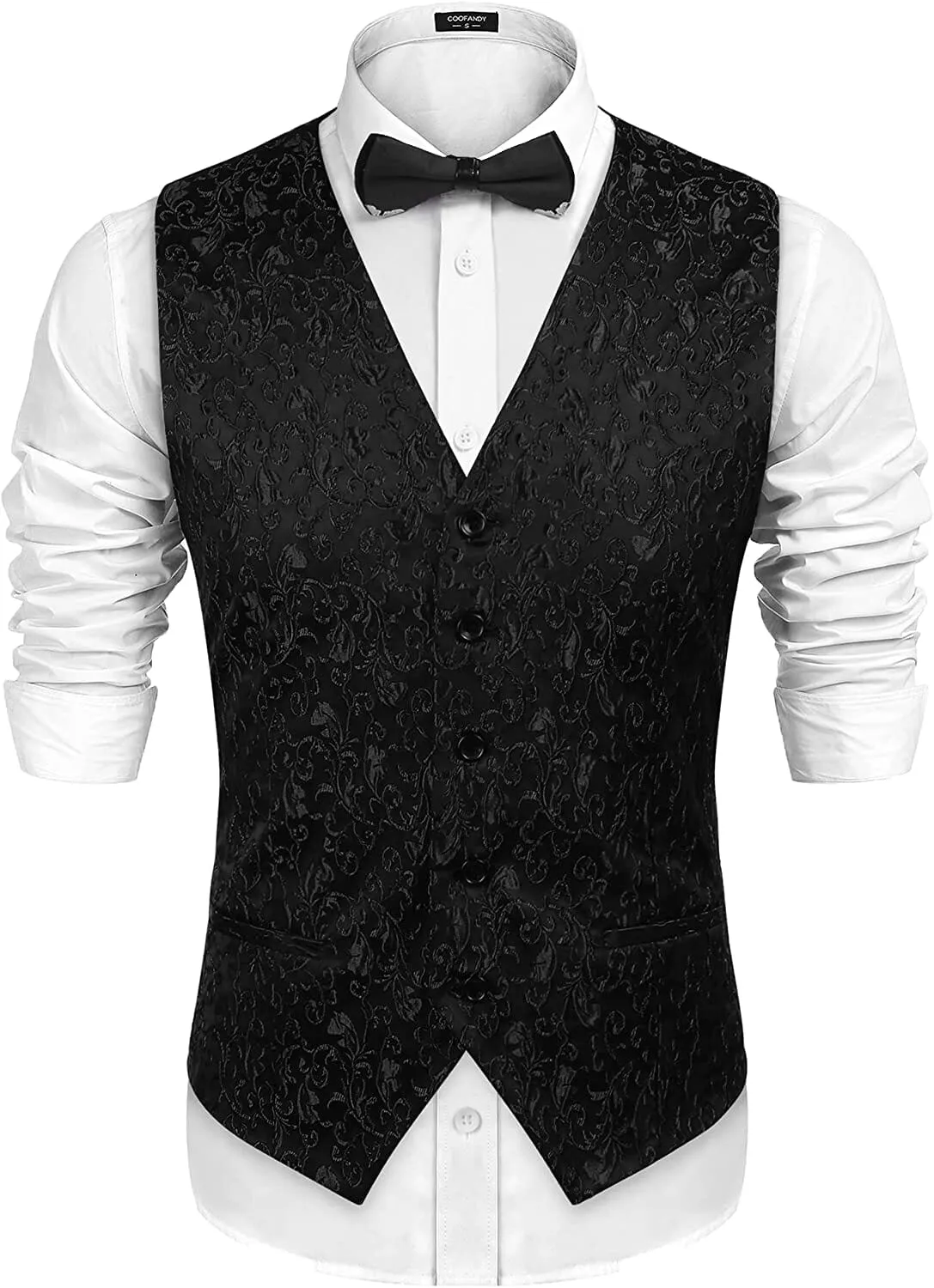 Floral Victorian Tuxedo Suit Vest (US Only)