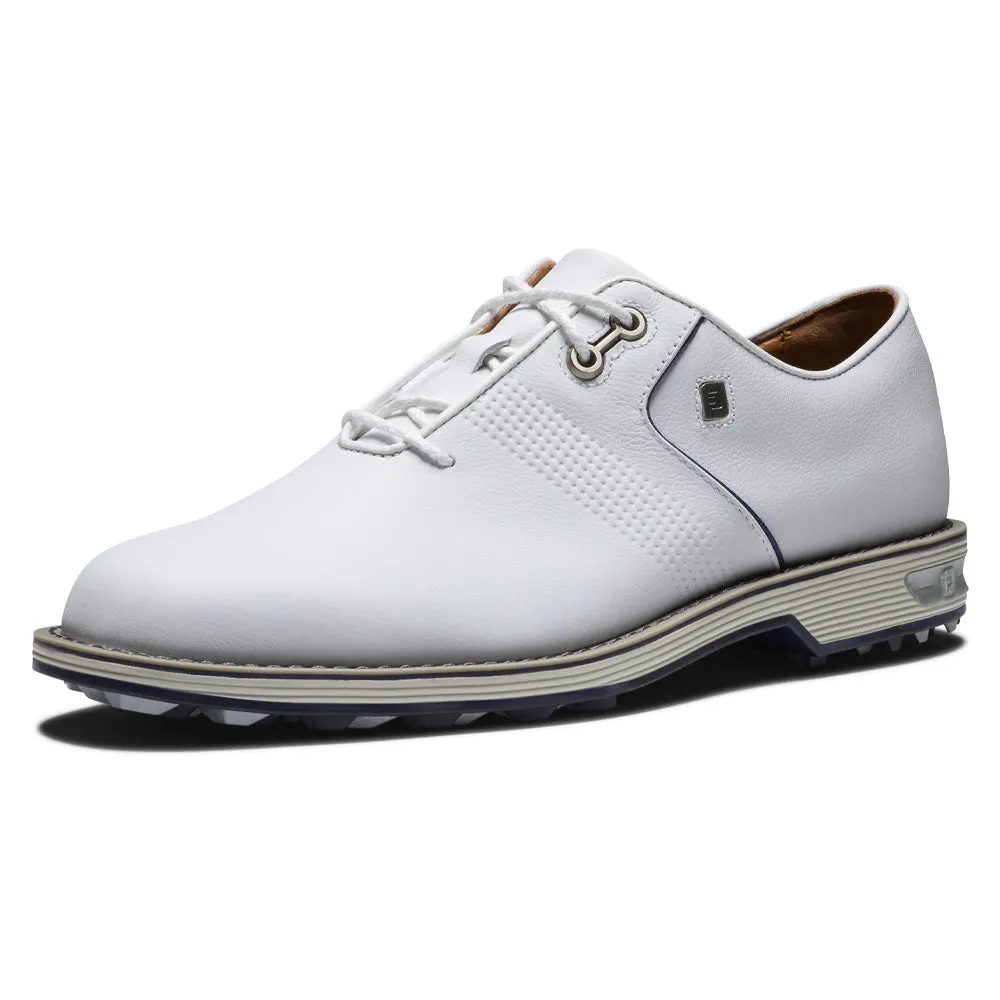 FootJoy Premiere Series Flint Waterproof Spikeless Shoe - White/Navy