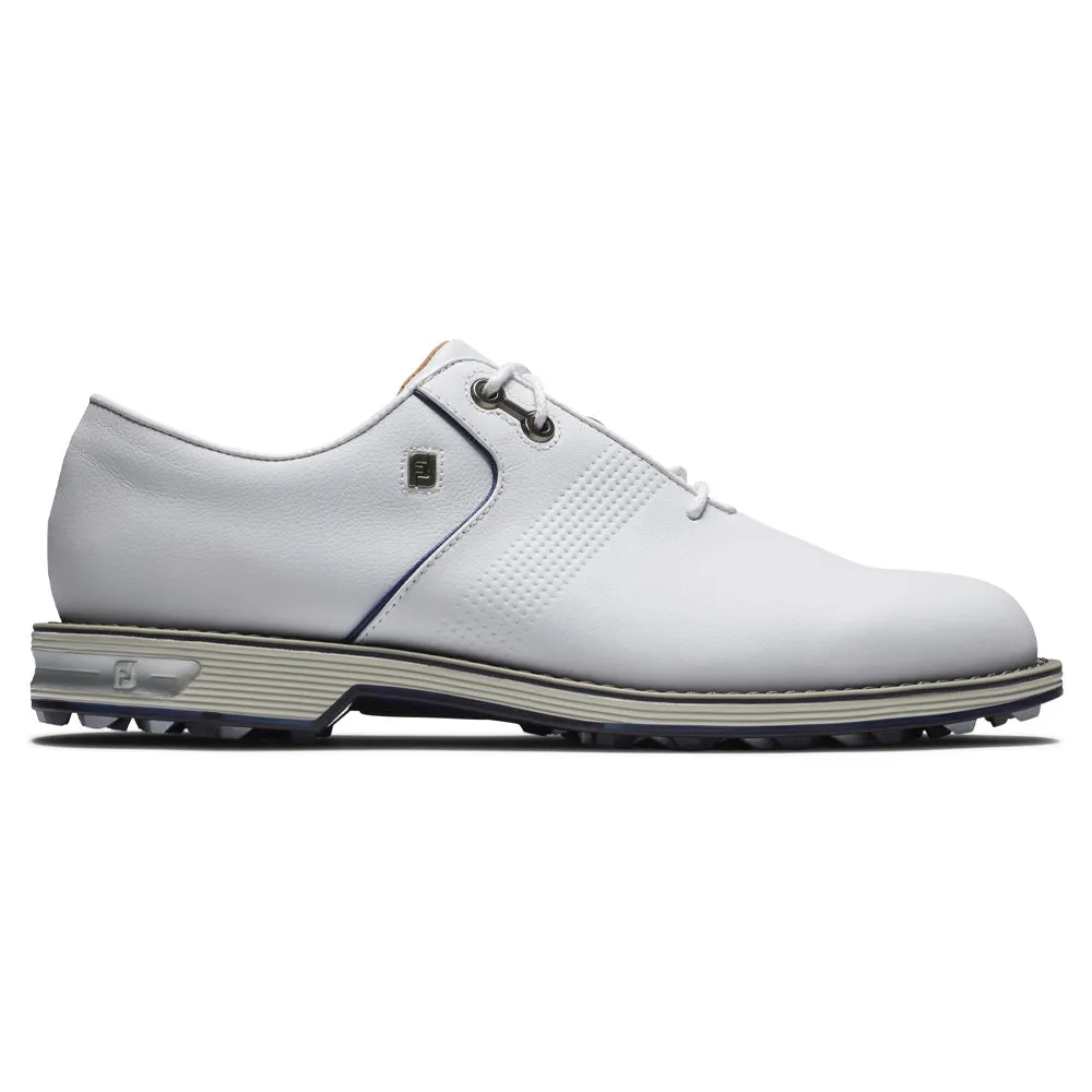 FootJoy Premiere Series Flint Waterproof Spikeless Shoe - White/Navy