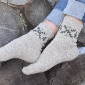 Forest Path Socks by Jessica McDonald in Rambler