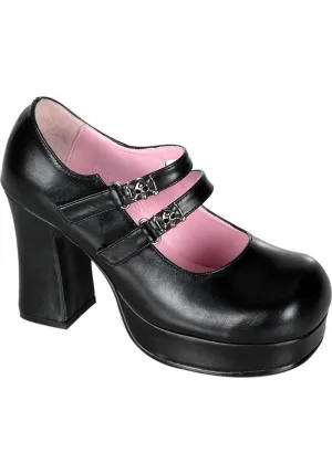 GOTHIKA-09 [Black] | PLATFORM HEELS [PREORDER]