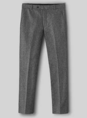 Gray Tweed Pants