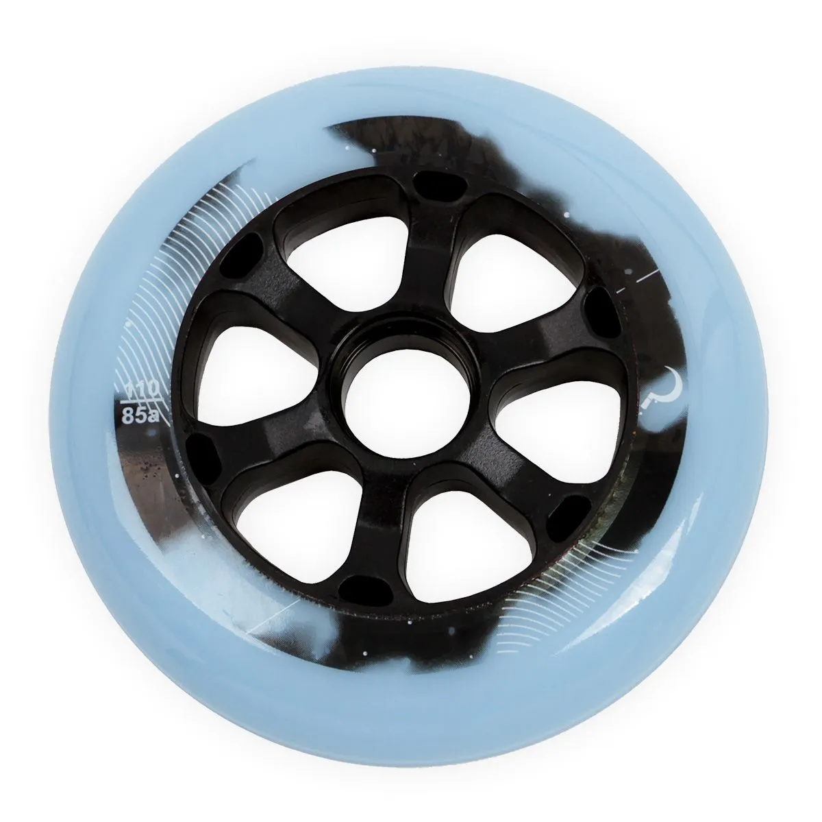 Ground Control GC 110mm Wheel UR Galaxy 85A Lt Blue 6-Pack