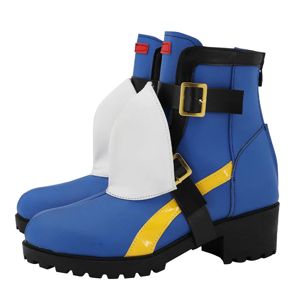 Guilty Gear Bridget Cosplay Shoes Boots Halloween Costumes Accessory Custom Made