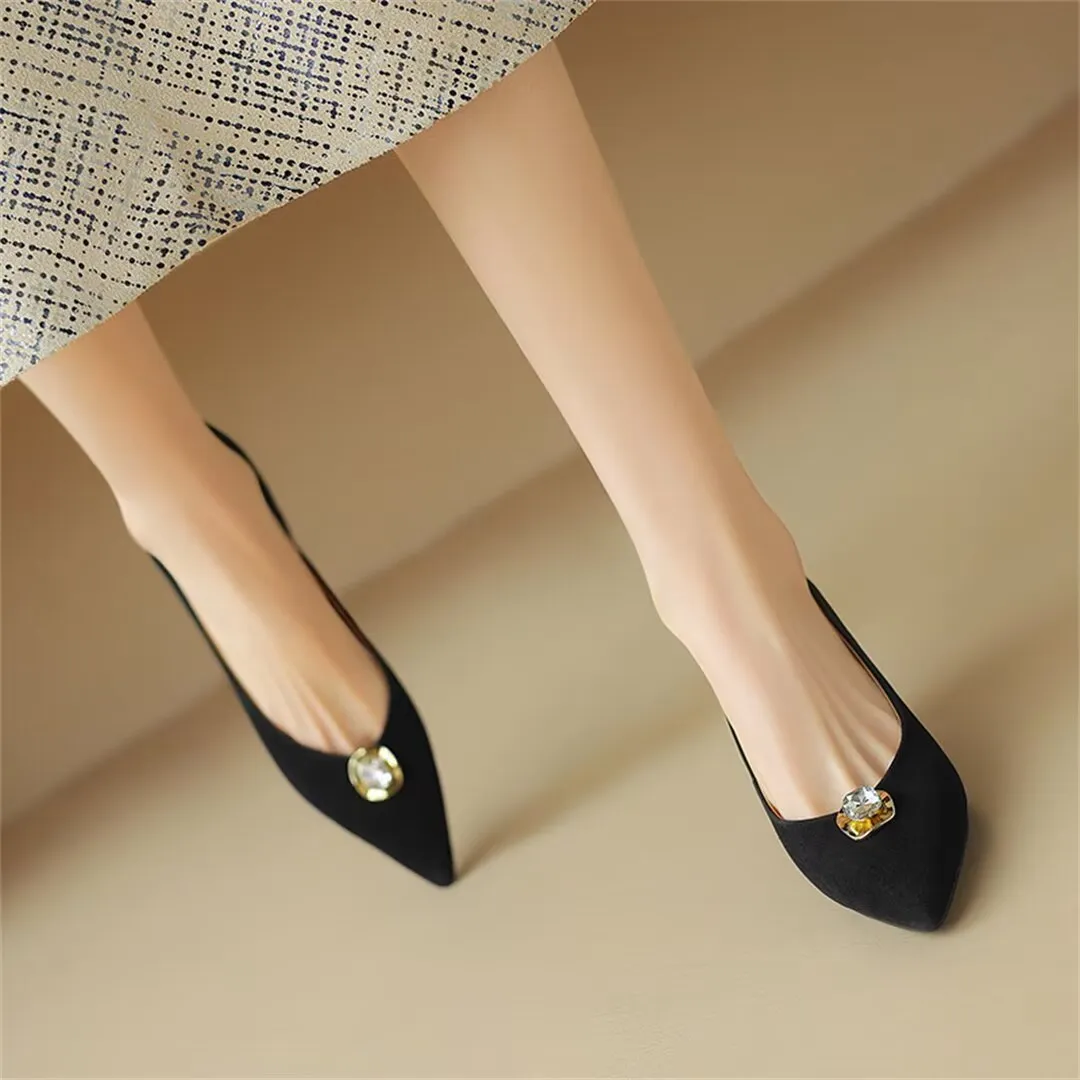 High Heels with Thin Heel Design