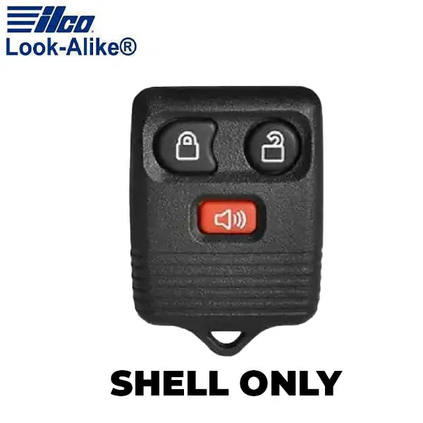 Ilco - 1998-2010 Ford - FORD-RKE3B1 - 3-Button Keyless Entry Remote Key SHELL (AFTERMARKET)