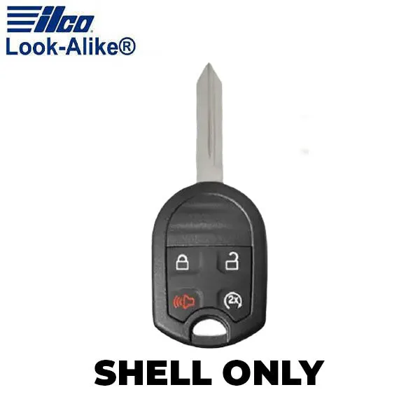 Ilco - 2007-2015 Ford - FORD-RHK4B1 - 4-Button Remote Head Key SHELL (AFTERMARKET)