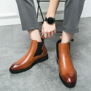 INSTOCK - Carved Chelsea boots