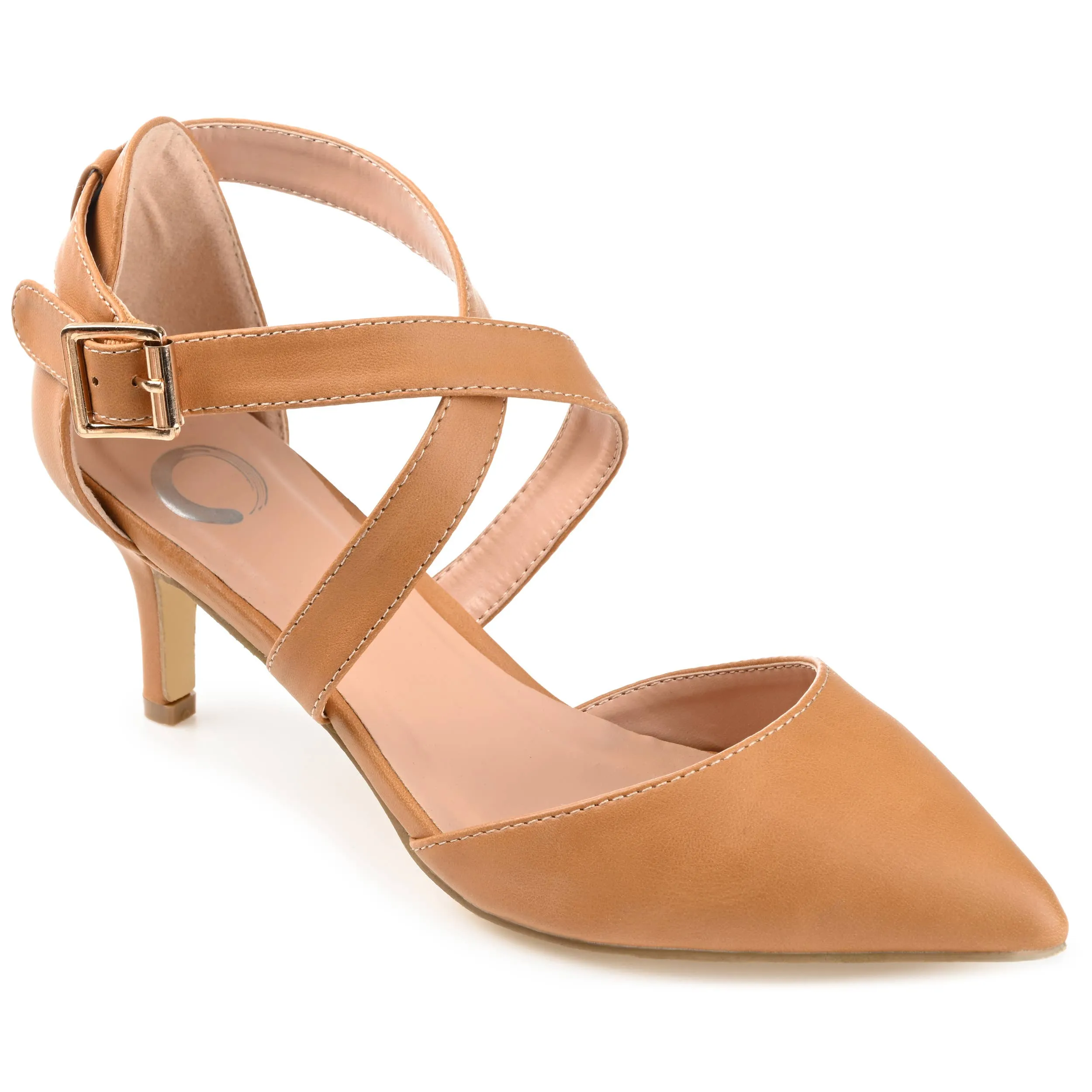 Journee Collection - Women's Riva Pump: Nude