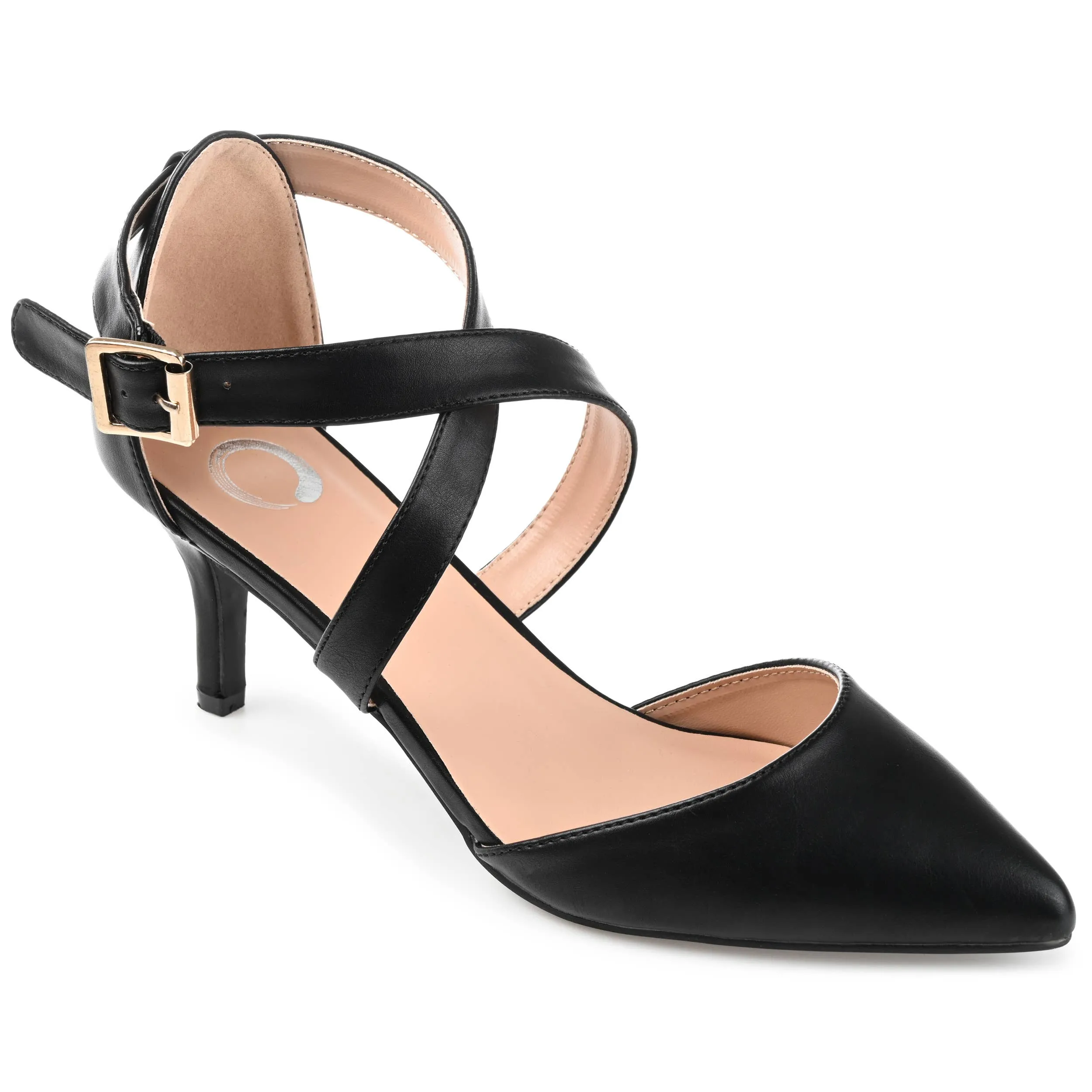 Journee Collection - Women's Riva Pump: Nude