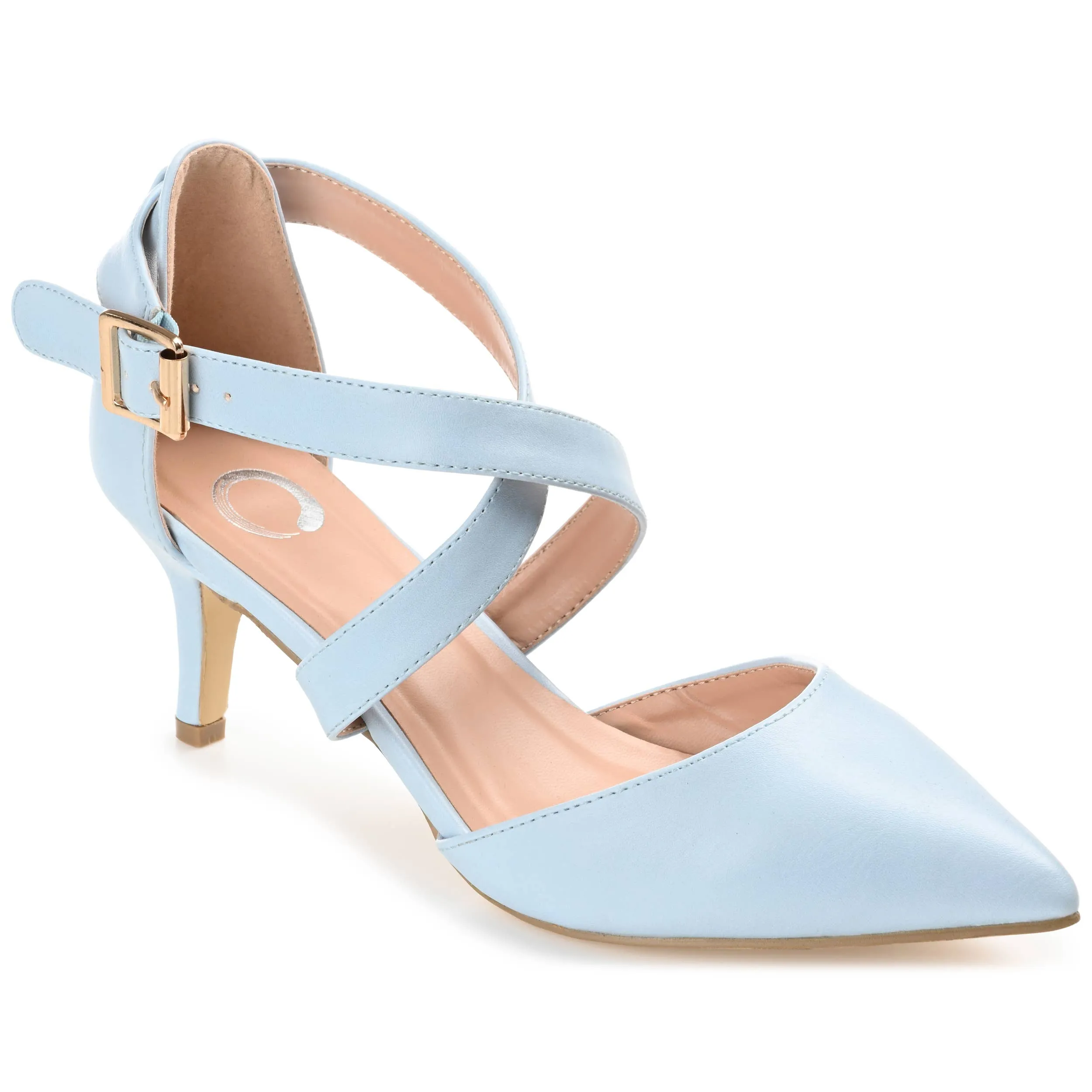 Journee Collection - Women's Riva Pump: Nude