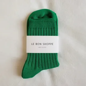 Le Bon Shoppe Kelly Green Her Socks