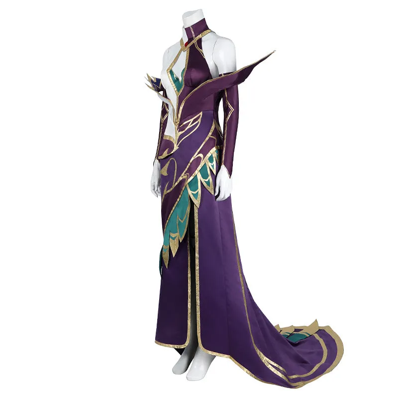 League of Legends LOL Coven Morgana Cosplay Costume