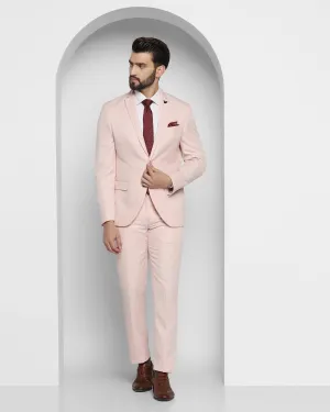 Linen Two Piece Pink Check Formal Suit - Rowan