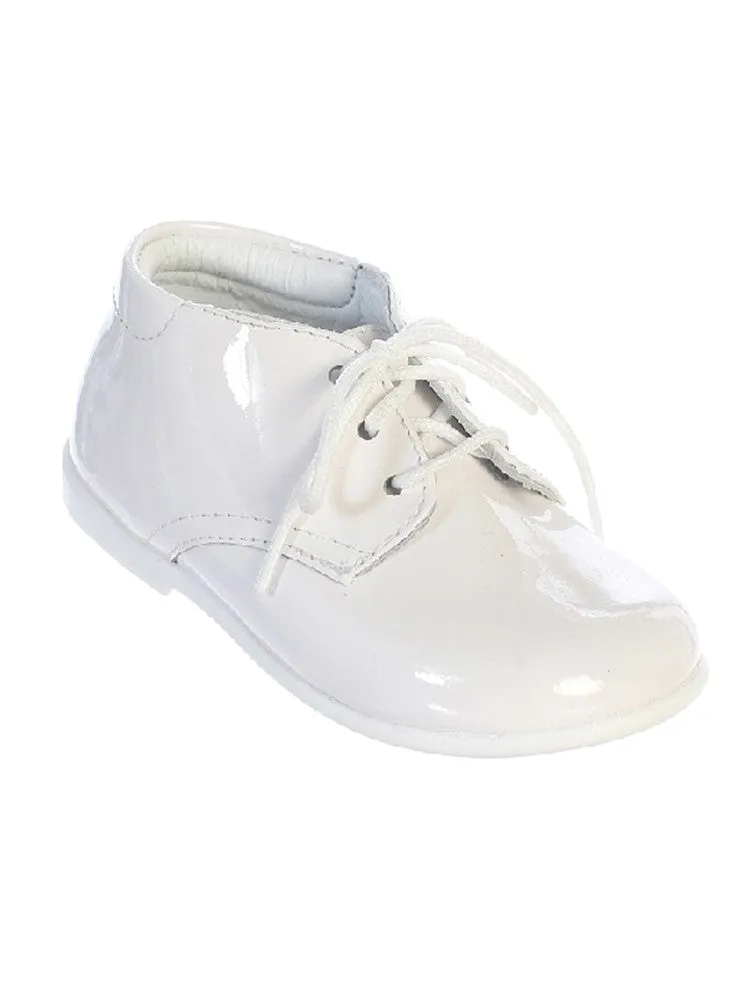 Little Boys White Patent Leather Dress Shoes 1 Baby-8 Toddler