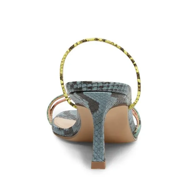 Loft Slide Sandals - Multi Snake