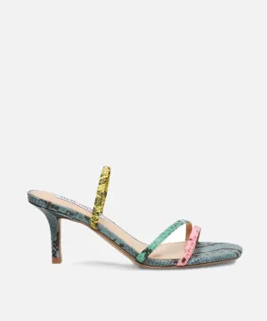 Loft Slide Sandals - Multi Snake