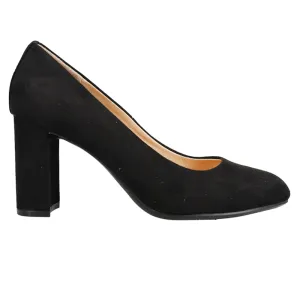 Lofty Block Heel Pumps