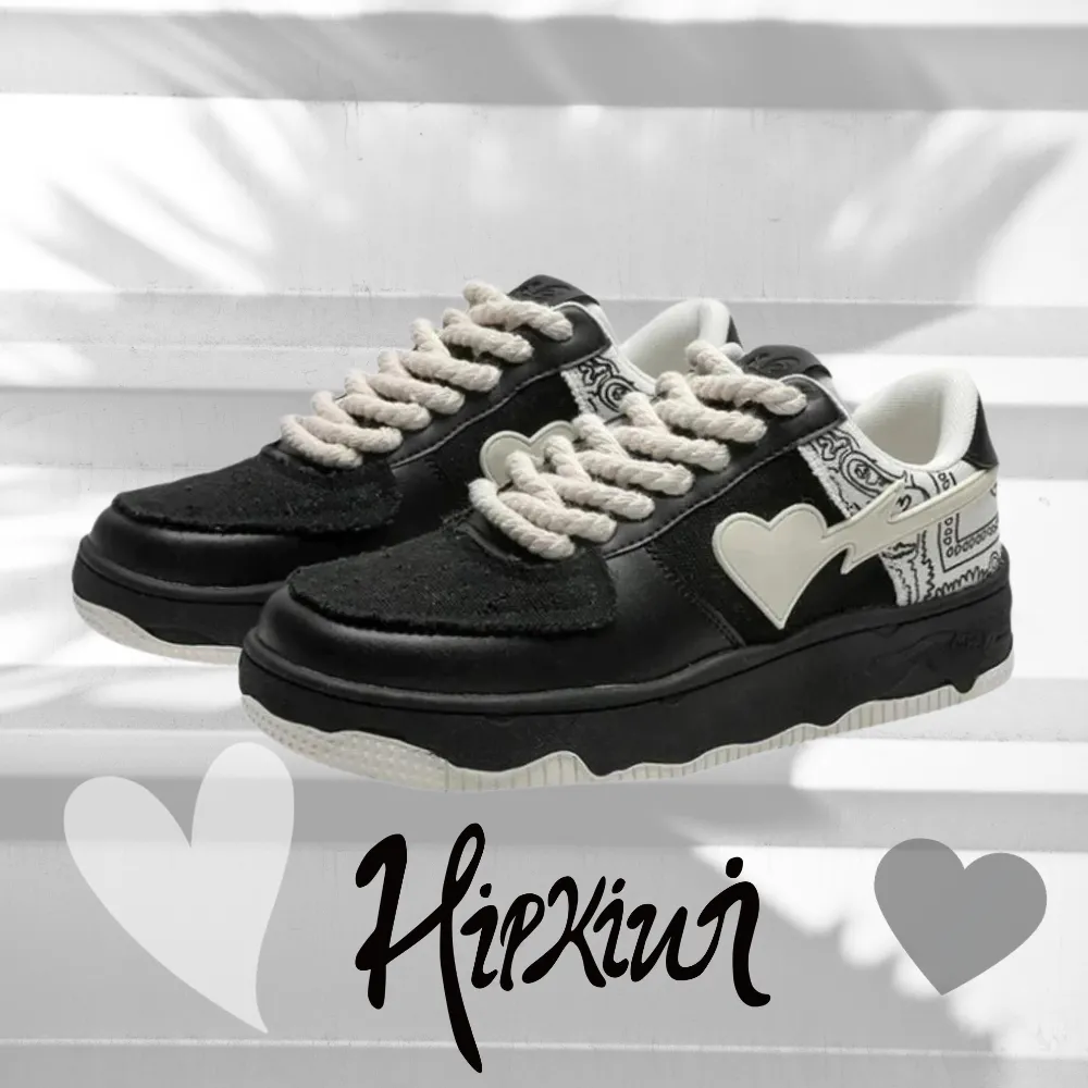 “Love Black”Shoes