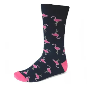 Men's Pink Flamingo Socks