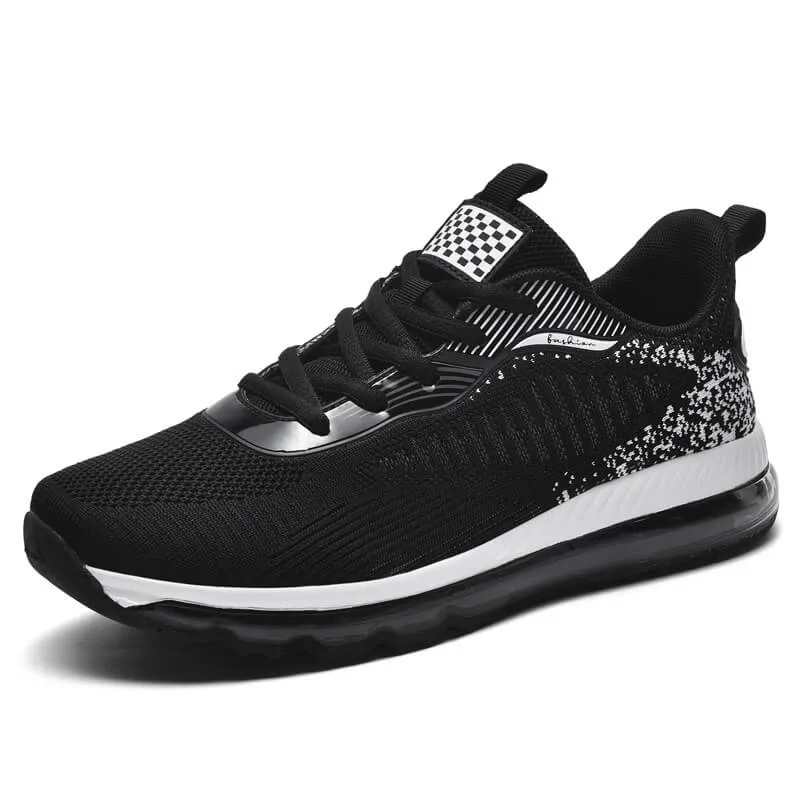 Men's Running Shoes Non Slip Shoes Breathable Lightweight Sneakers Slip Resistant Athletic Sports Walking Gym Work Shoes