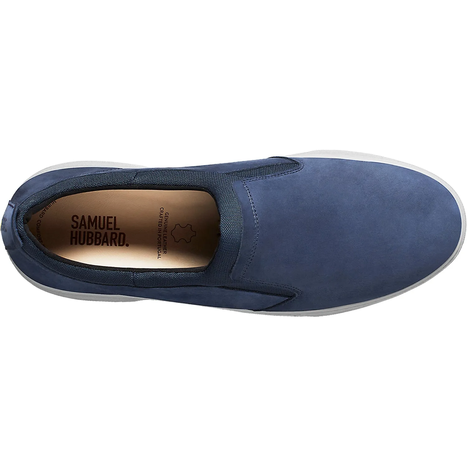 Men's Samuel Hubbard Flight Slip-On Navy Nubuck