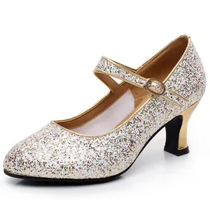 Mid Heel Party Character Dance Shoes for Women