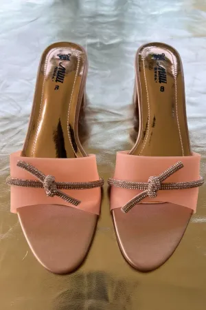 Milli Shoes - Formal Heels - PEACH - 1627