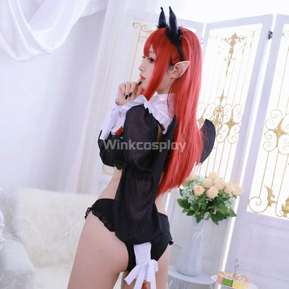 My Dress-Up Darling Kitagawa Marin Little Devil Halloween Cosplay Costume - Included Wing and Tail