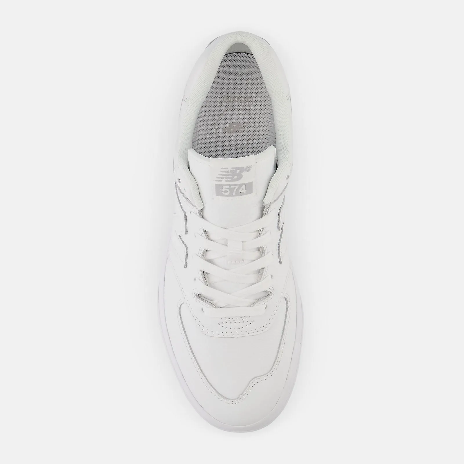 New Balance 574 - White Leather