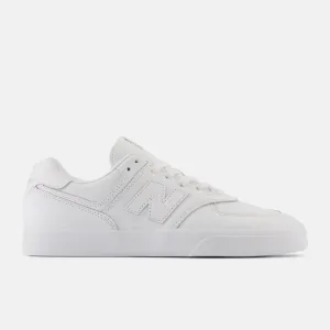 New Balance 574 - White Leather