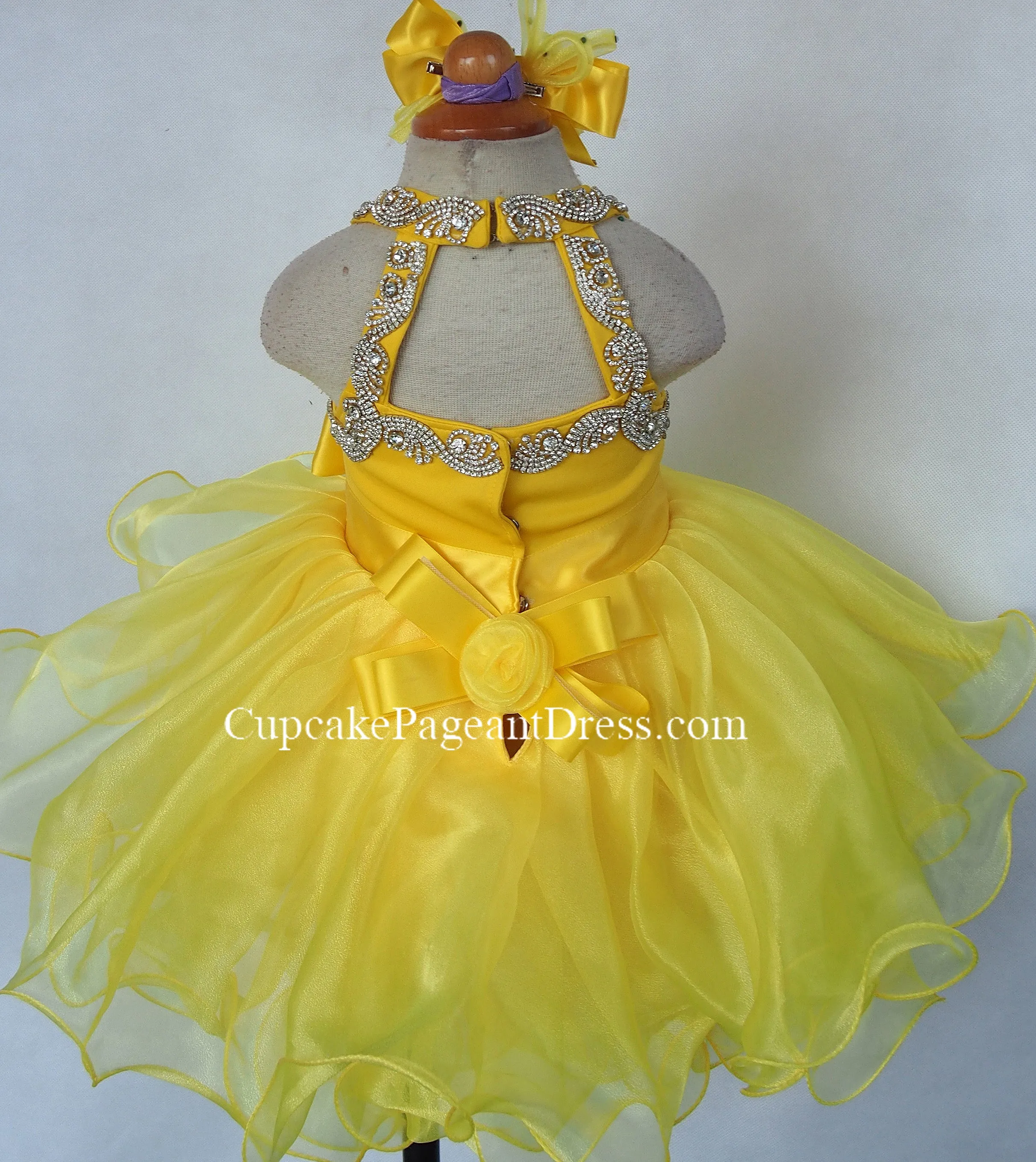 Newborn/Child/Infant/Little Girl/Toddler Baby Doll Pageant Dress