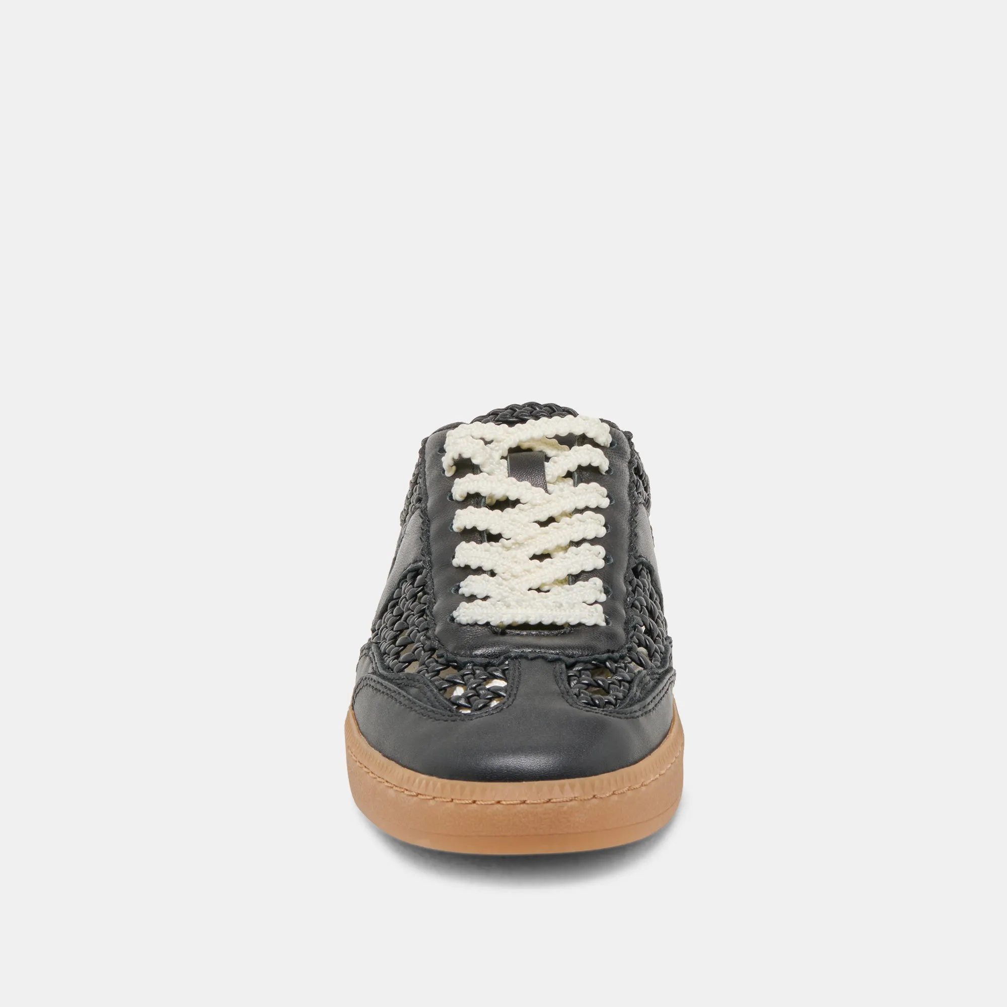 NOTICE SLIDE WOVEN SNEAKERS BLACK WOVEN STELLA