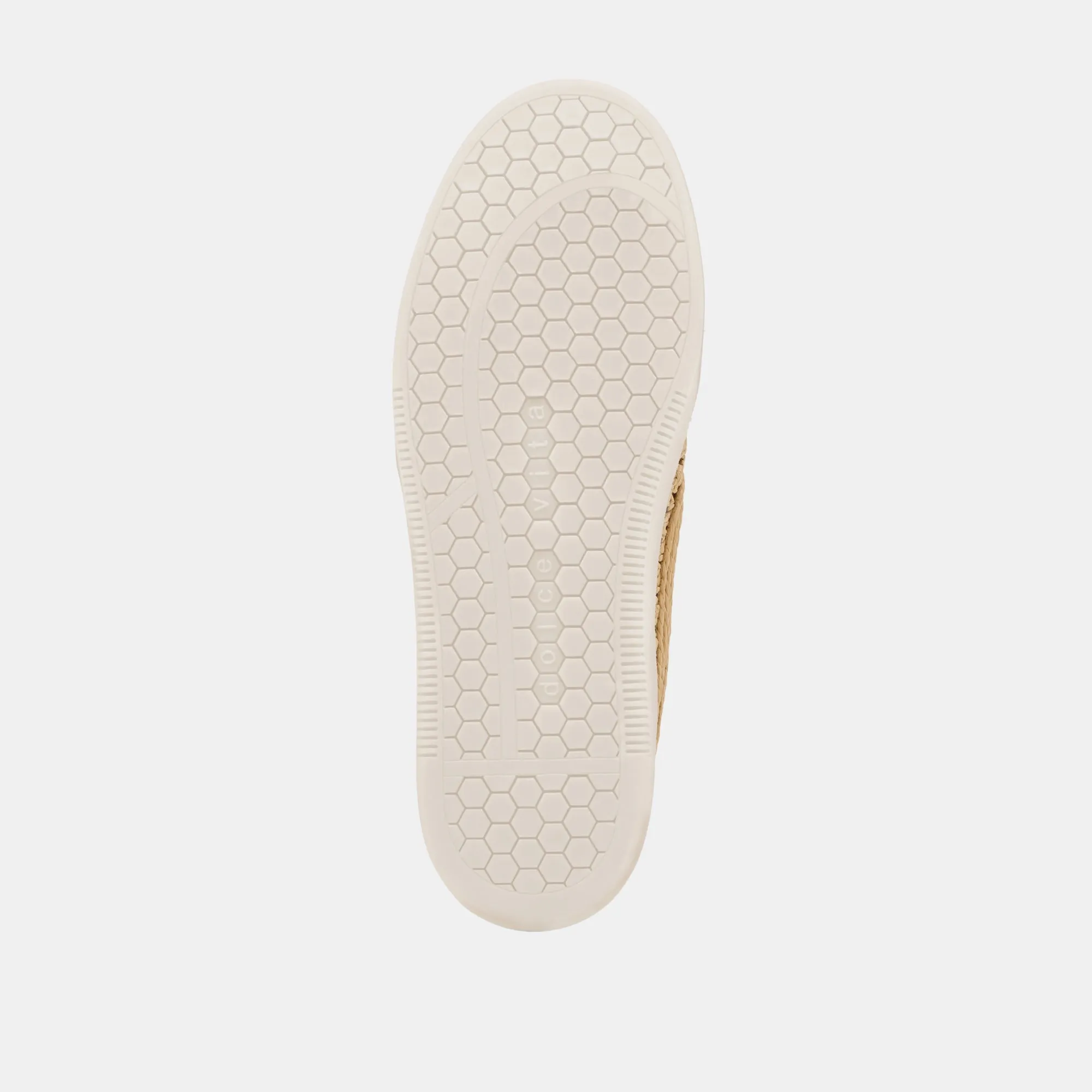 NOTICE SLIDE WOVEN SNEAKERS LT NATURAL WOVEN RAFFIA