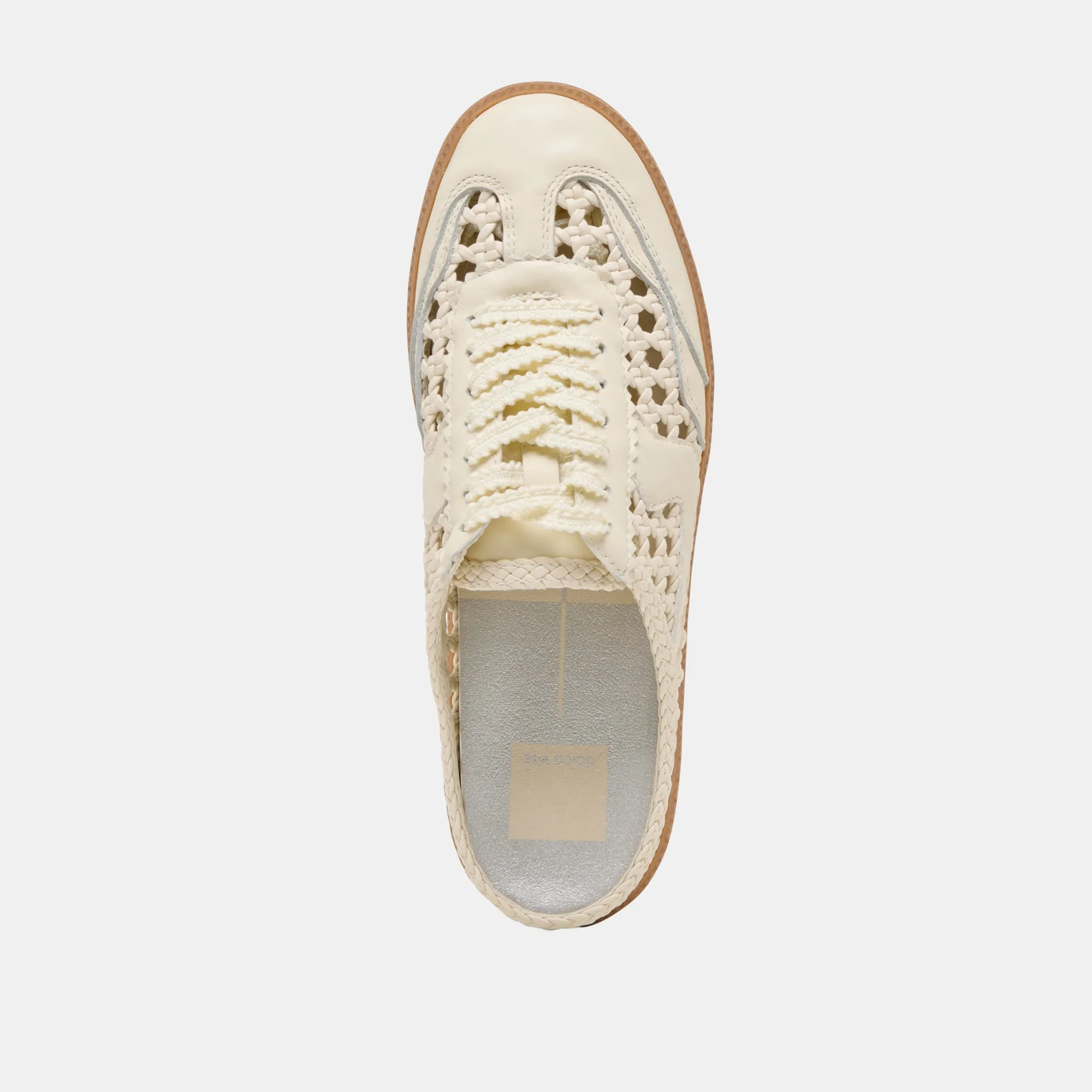 NOTICE SLIDE WOVEN SNEAKERS OFF WHITE WOVEN STELLA