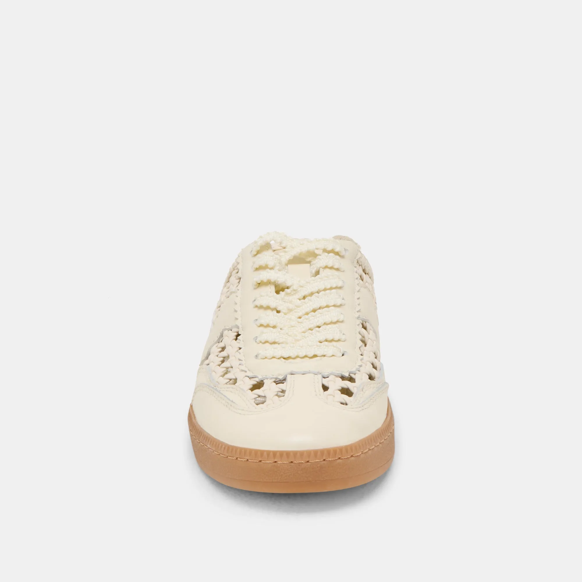 NOTICE SLIDE WOVEN SNEAKERS OFF WHITE WOVEN STELLA