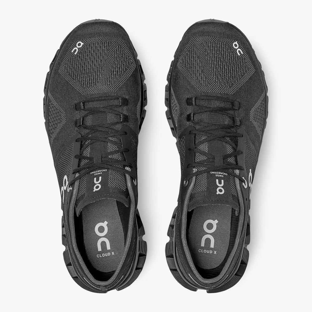 'On Running' Men's Cloud X - Black / Asphalt