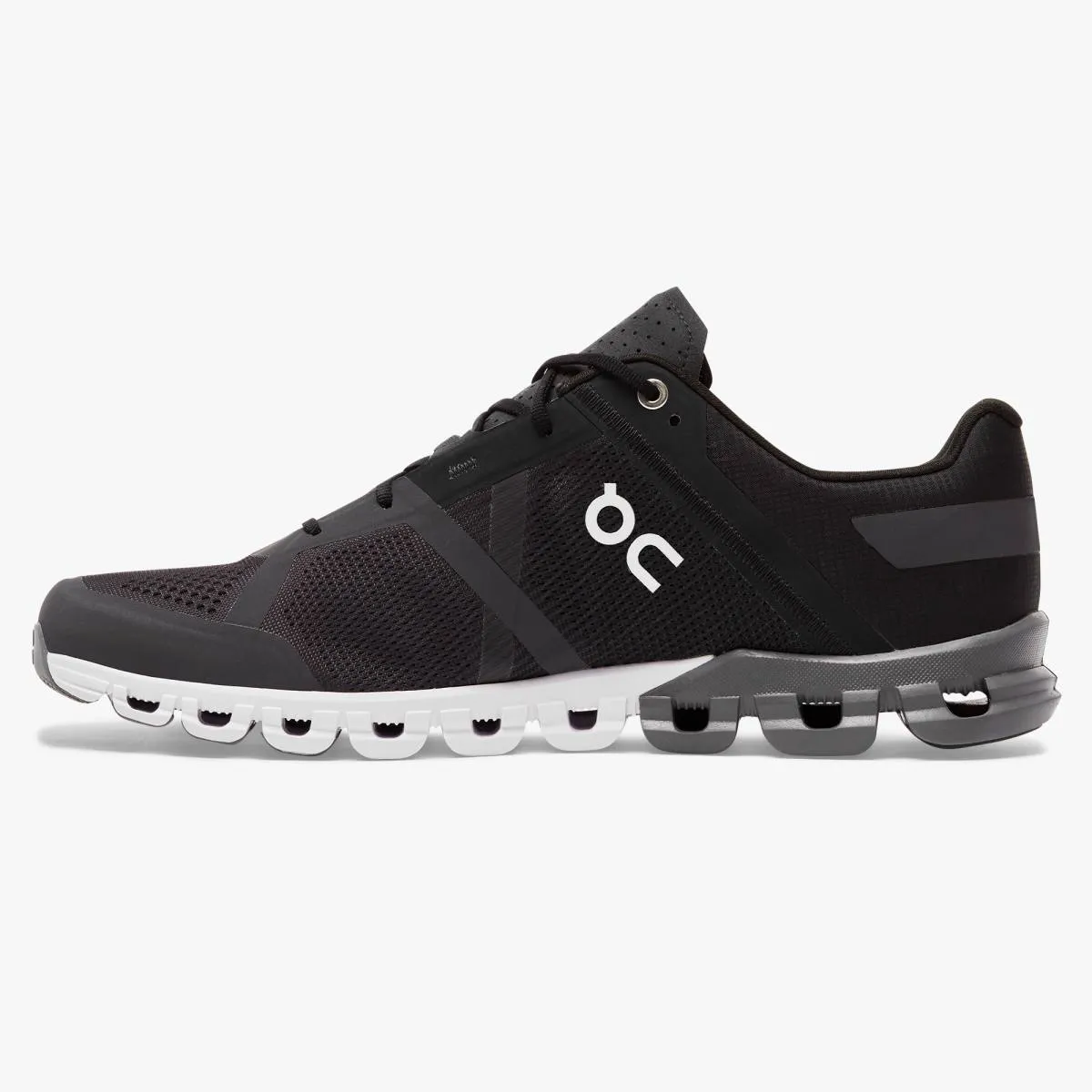 'On Running' Men's Cloudflow - Black / Asphalt