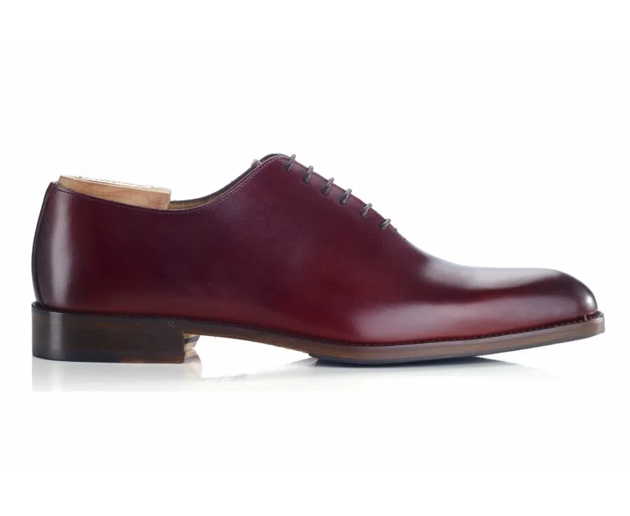 Patina Burgundy Oxford shoes - Rubber pad - PETER PATIN