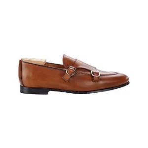 Patina Gold Double Buckle Shoes - BOVERTON