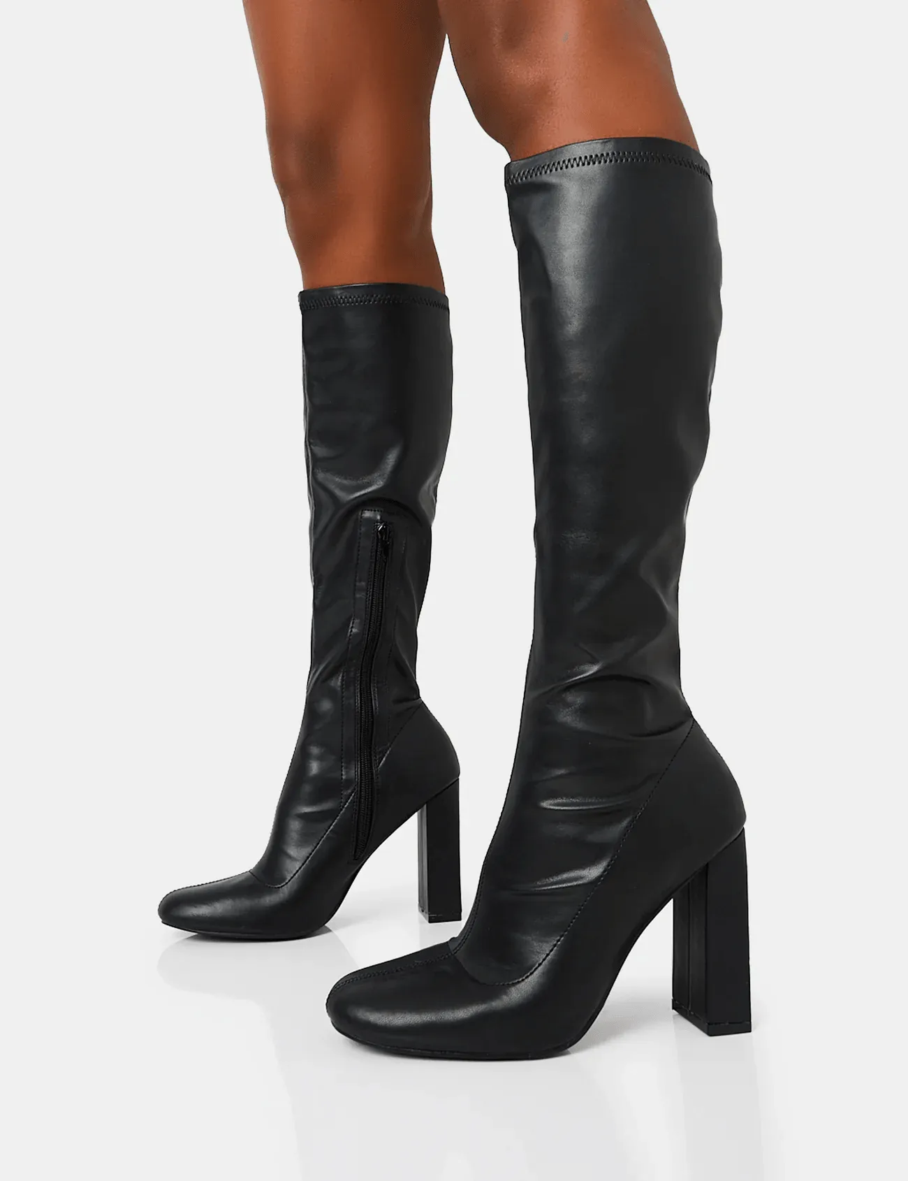 PUBLIC DESIRE -  CHRISTINA BLACK BOOTS